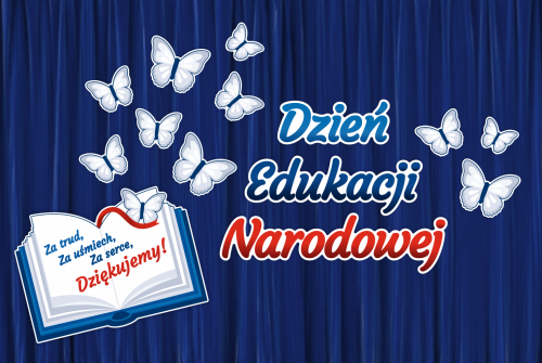 Dekoracja - Dzień Edukacji Narodowej - wzór 3 (rozmiar XXL)