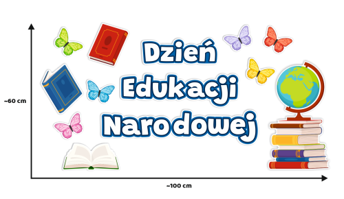 Dekoracja - Dzień Edukacji Narodowej (~A3, jednostronna)