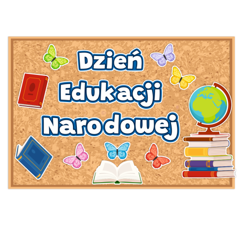 Dekoracja - Dzień Edukacji Narodowej (~A3, jednostronna)