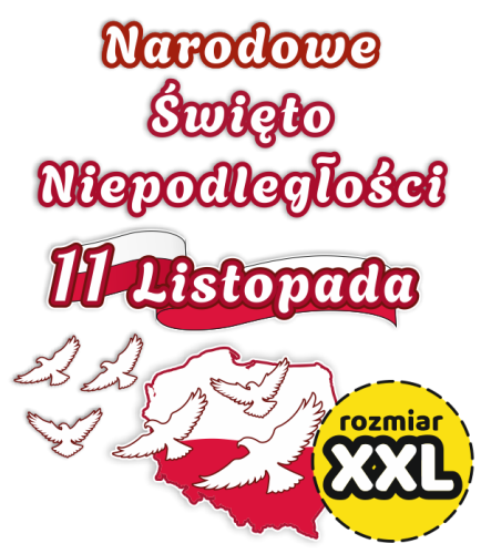 Dekoracja Patriotyczna - 11 Listopada - wzór 3 (rozmiar XXL)
