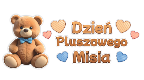 Dekoracja - Dzień Pluszowego Misia - wzór 2 (rozmiar XXL)
