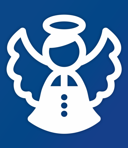 Dekoracja Świąteczna "Witraż Aniołek"