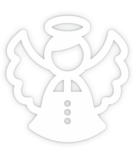 Dekoracja Świąteczna "Witraż Aniołek"