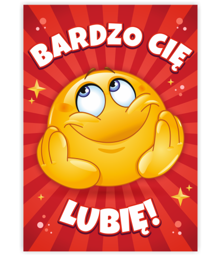 KARTKA WALENTYNKOWA - wzór 11 (format A6)