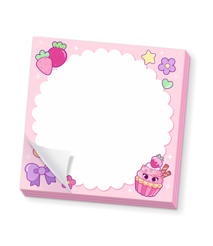 Blok karteczek - BABECZKA (50 kartek, 76x76mm)