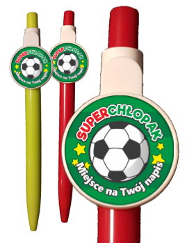 Długopis: "Dzień Chłopaka- Superchłopak" (wzór 6) + twój napis