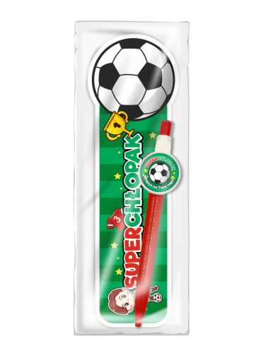 Zestaw prezentowy Dzień Chłopaka (długopis + zakładka) - wzór 3