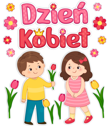 Dekoracja Dzień Kobiet - wzór 2 (rozmiar XXL)