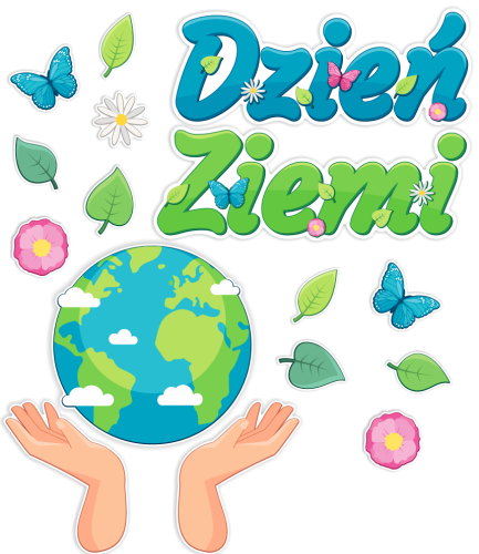Dekoracja - Dzień Ziemi - wzór 3 (rozmiar XXL)