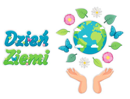 Dekoracja Dzień Ziemi - wzór 3 (~A3, jednostronna)