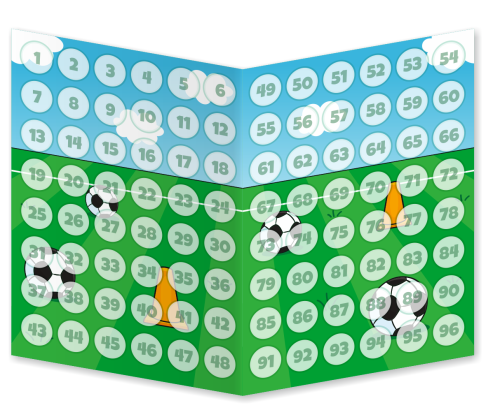 Album Motywacyjny - PIŁKA NOŻNA - wzór 1 (na naklejki 20mm)