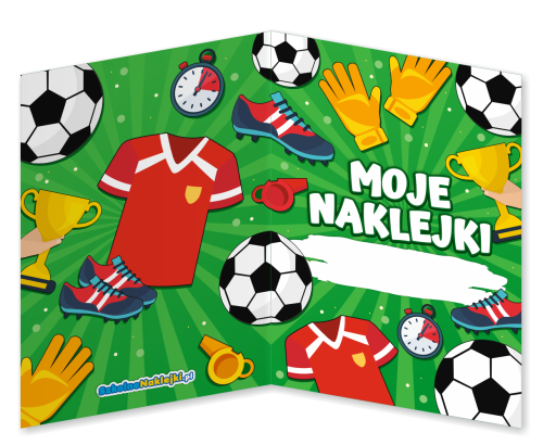 Album Motywacyjny - PIŁKA NOŻNA - wzór 2 (na naklejki 20mm)