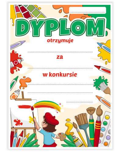 Dyplom: Konkurs Plastyczny