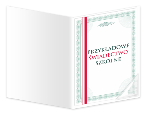 Teczka: Świadectwo Ukończenia Szkoły - wzór 2 (format A4+)