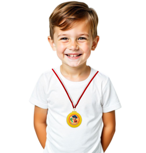 Medal 3D - SOWA - ZA UDZIAŁ - wzór 19