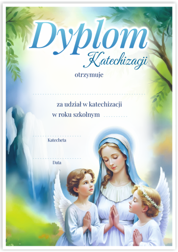 Dyplom: Katechizacji (wzór 10)