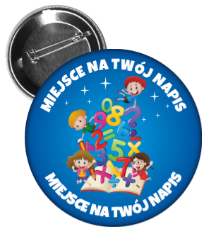 Przypinka uniwersalna z dziećmi