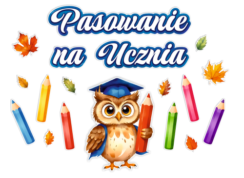 Dekoracja - Pasowanie na Ucznia - wzór 2 (rozmiar XXL)