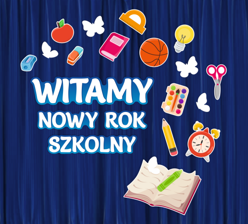 Dekoracja - Witamy Nowy Rok Szkolny (rozmiar XXL)