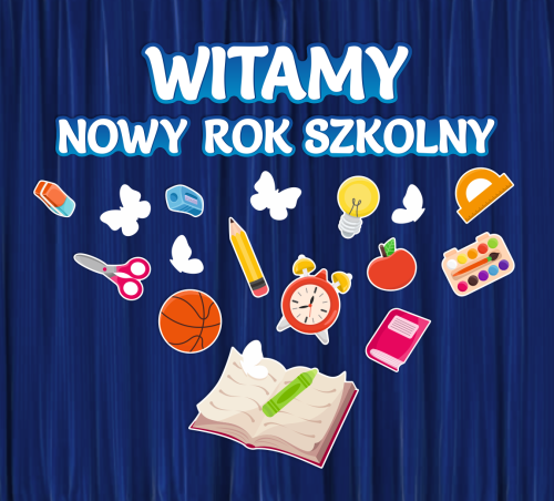Dekoracja - Witamy Nowy Rok Szkolny (rozmiar XXL)