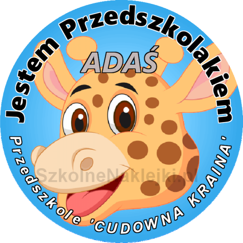 Przypinka ⌀ 58 mm zaprojektowana przez klienta