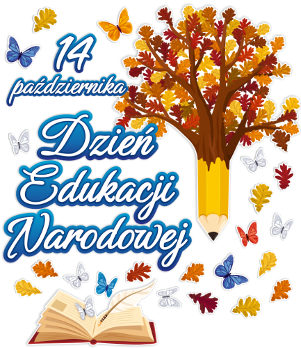 Dekoracja - Dzień Edukacji Narodowej - wzór 4 (rozmiar XXL)