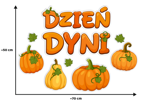 Dekoracja - Dzień Dyni (~A3, jednostronna)