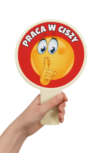 sygnalizator pracy w ciszy