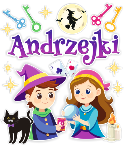 Dekoracja - Andrzejki (rozmiar XXL)