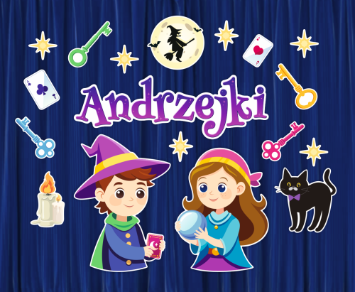 Dekoracja - Andrzejki (rozmiar XXL)