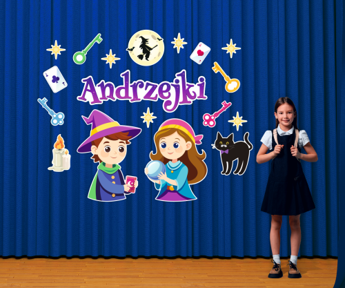 Dekoracja - Andrzejki (rozmiar XXL)