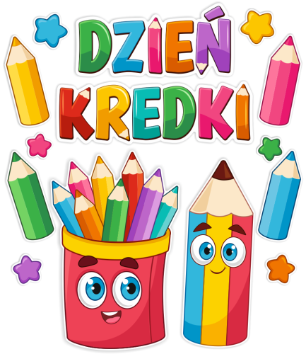 Dekoracja - Dzień Kredki (~A3, jednostronna)