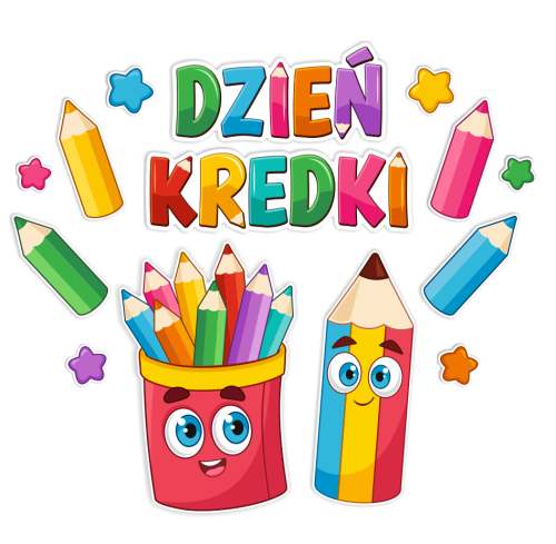Dekoracja - Dzień Kredki (~A3, jednostronna)