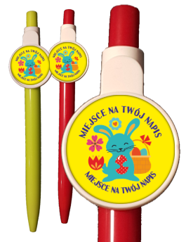 Długopis wielkanocny z obrazkiem 