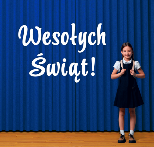 Dekoracja napis: Wesołych Świąt!