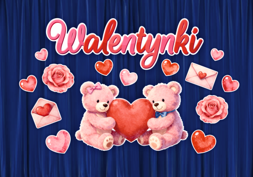 Dekoracja - Walentynki - wzór 2 (rozmiar XXL)