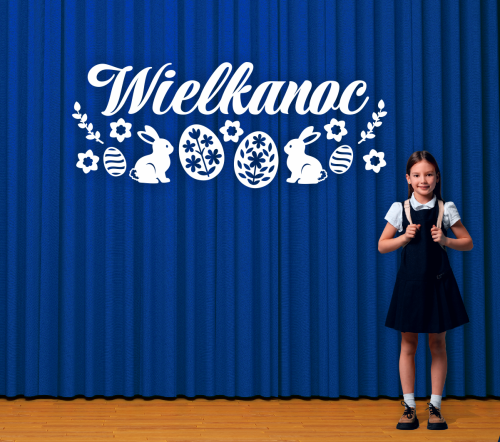Dekoracja napis: Wielkanoc