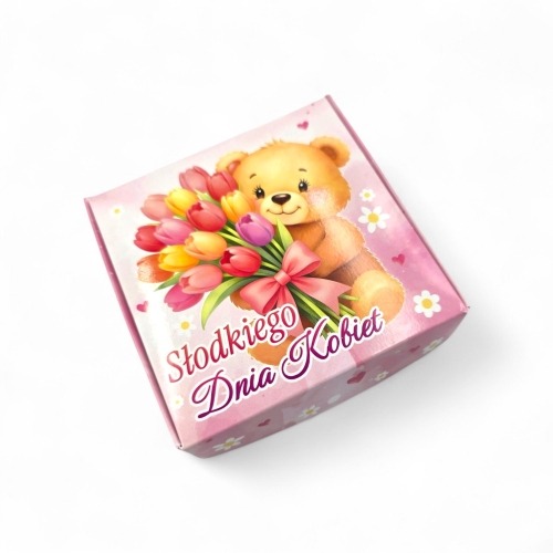 Pudełko prezentowe - DZIEŃ KOBIET (wzór 3)
