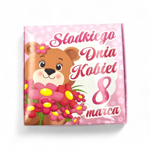 Pudełko prezentowe - DZIEŃ KOBIET (wzór 2)