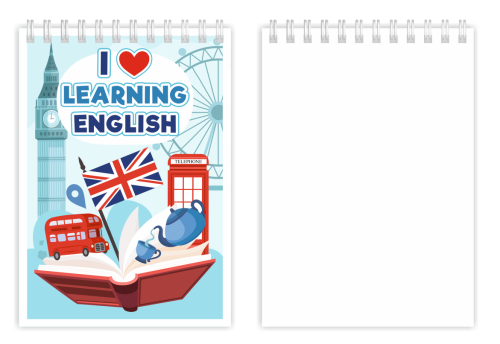 Notes ENGLISH - wzór 1 (A6)