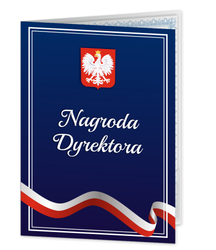 Teczka: Nagroda Dyrektora - wzór 3 (format A4+)