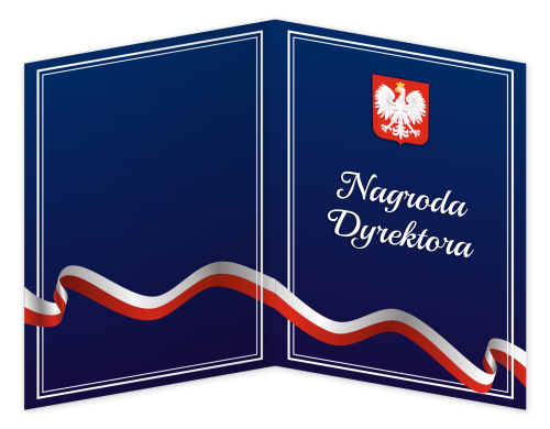 Teczka: Nagroda Dyrektora - wzór 3 (format A4+)