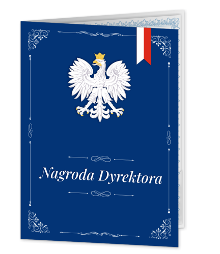 Teczka: Nagroda Dyrektora - wzór 2 (format A4+)