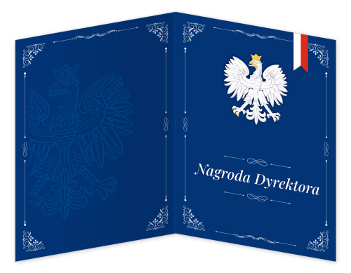 Teczka: Nagroda Dyrektora - wzór 2 (format A4+)