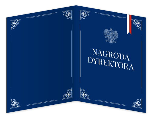 Teczka: Nagroda Dyrektora - wzór 1 (format A4+)