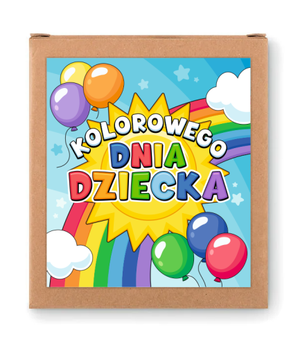 Upominek na Dzień Dziecka - Kreda Chodnikowa - wzór 3 (4 kolory)