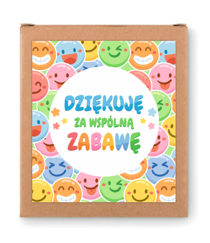 Podziękowanie dla gości - Upominek - Kreda Chodnikowa - wzór 4 (4 kolory)