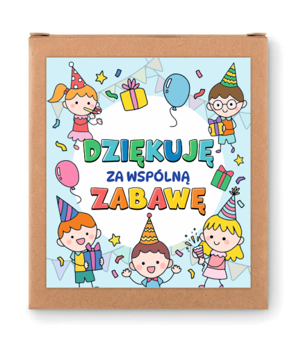 Podziękowanie dla gości - Upominek - Kreda Chodnikowa - wzór 5 (4 kolory)