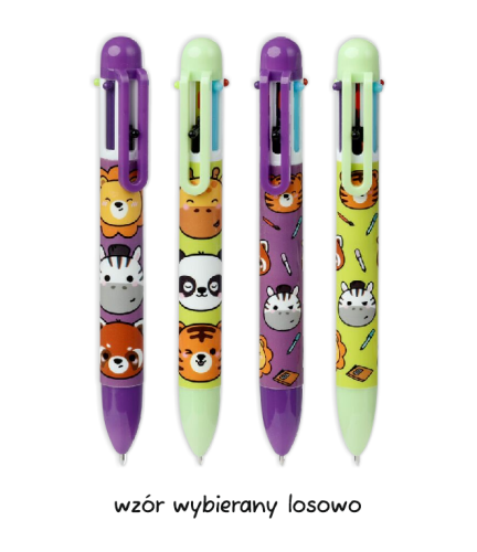 Upominek na Dzień Dziecka - Długopis Wielokolorowy (wzór 5)