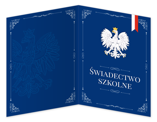 Teczka: Świadectwo Szkolne - wzór 1 (format A4+)